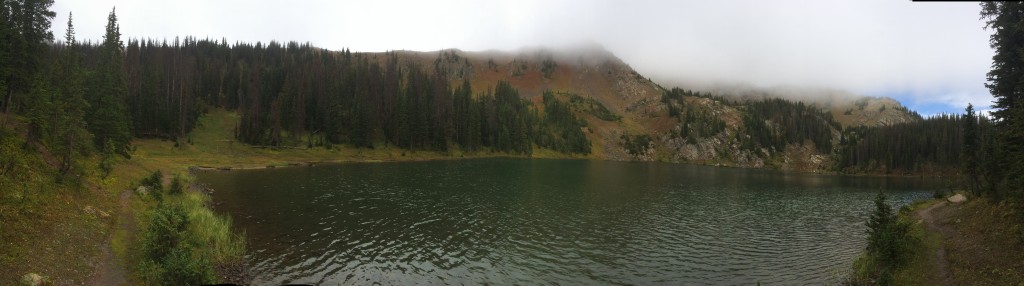 Bowen Lake in the morning