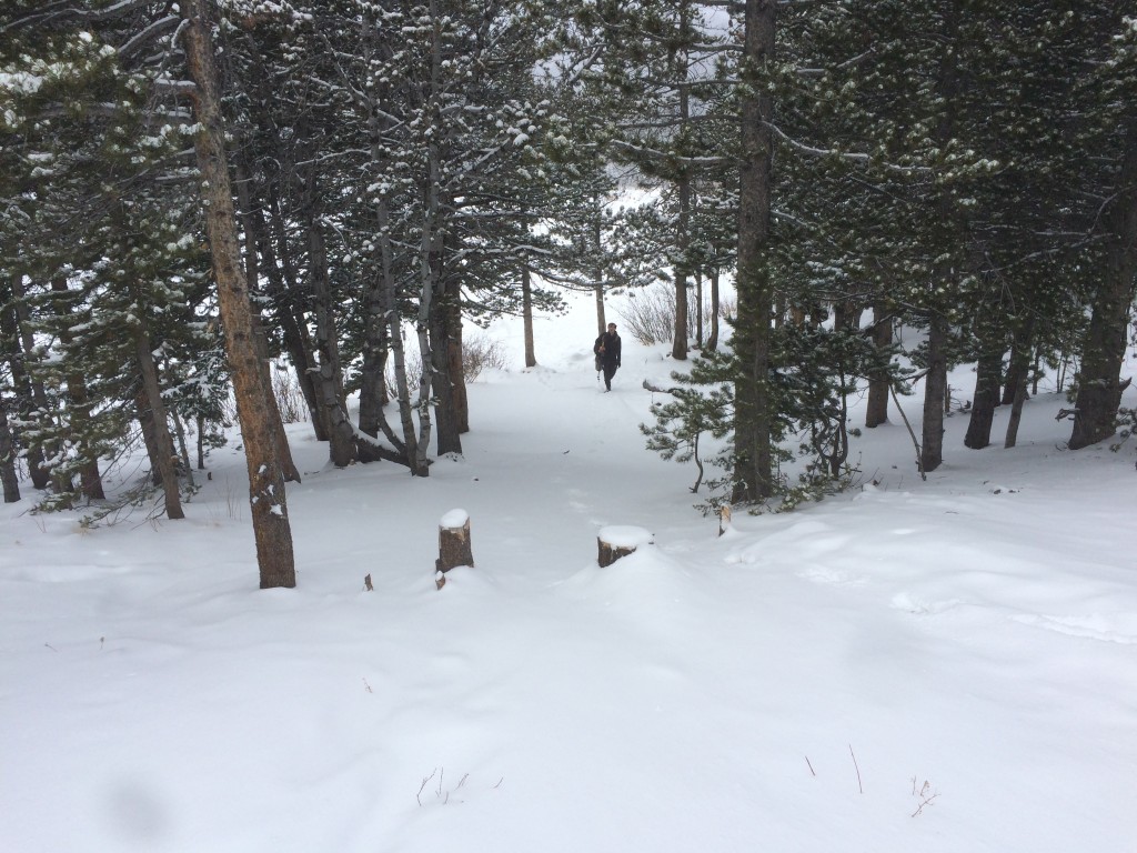 Hiking near Lost Lake