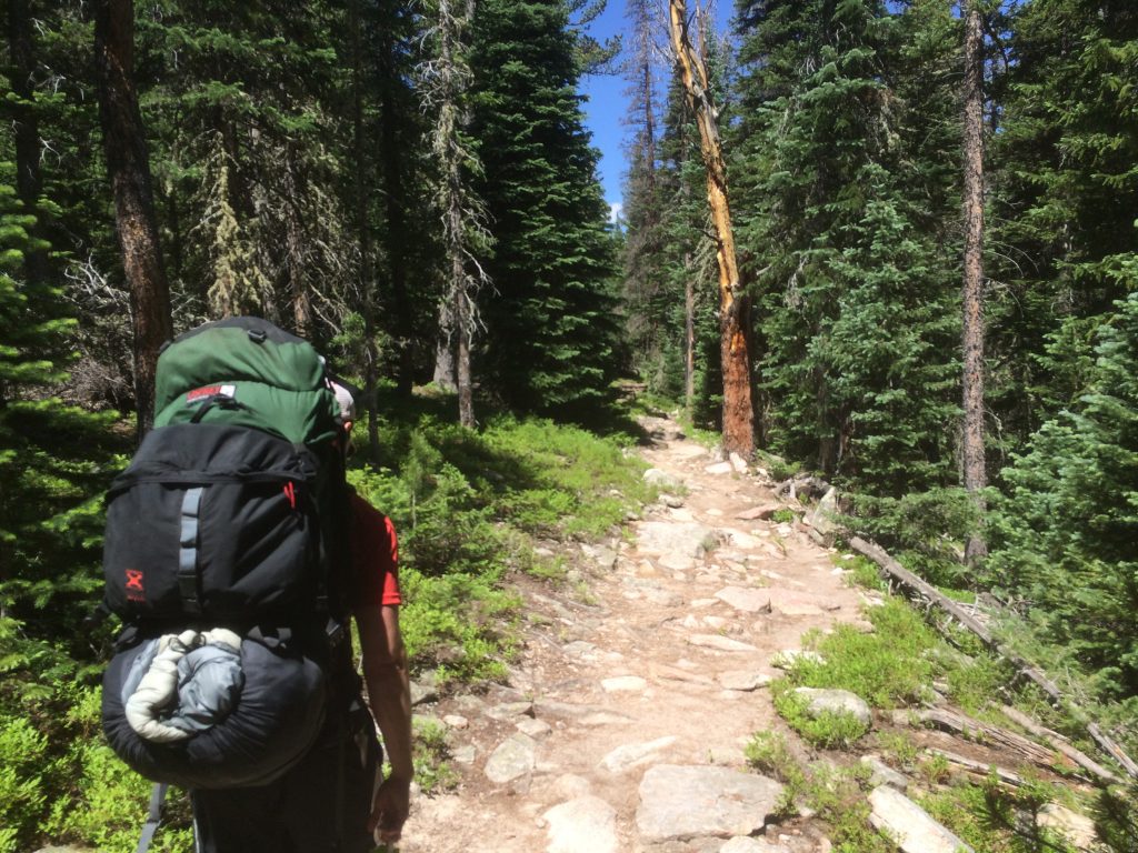 Trail near Allenspark 