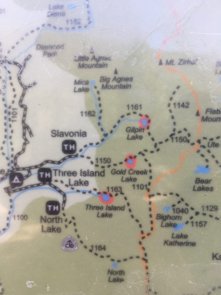 Gilpin Trail Map