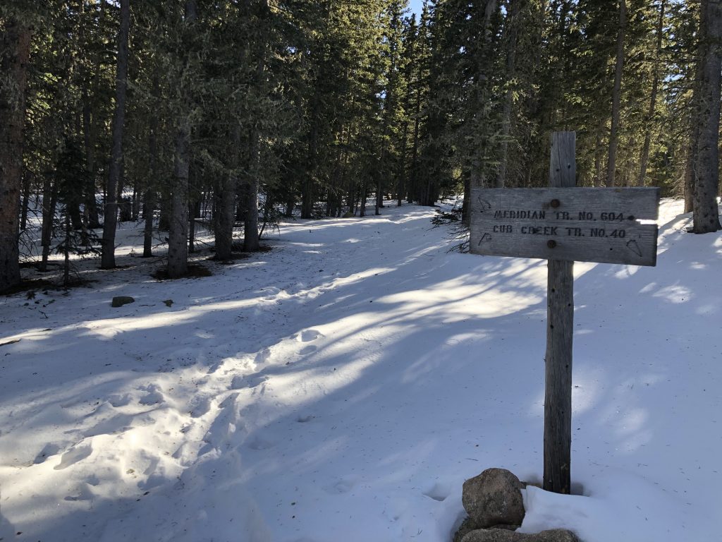 Cub Creek Trail Intersection